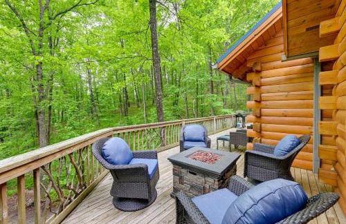 Sapphire House | Scenic Blue Ridge Cabin Rental with Resort Amenities