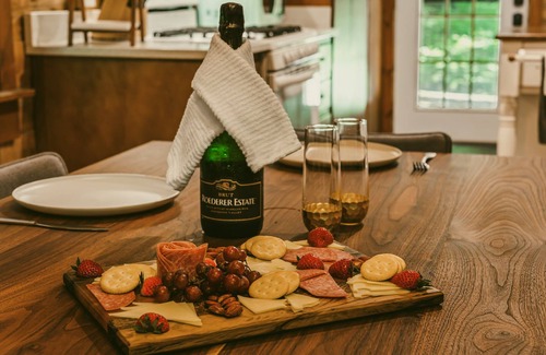 Sylva Cabin | Scenic Falls Cabin - Luxury Retreat w/Private 65’ Waterfall & Natural Pool
