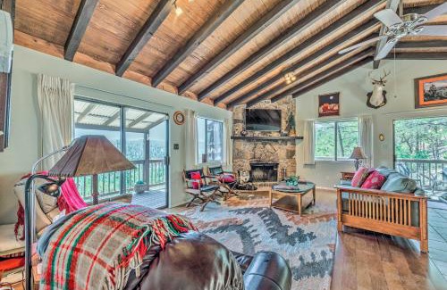 Alto House | Scenic Hideaway with Deck and Grill about 6 Mi to Ruidoso!