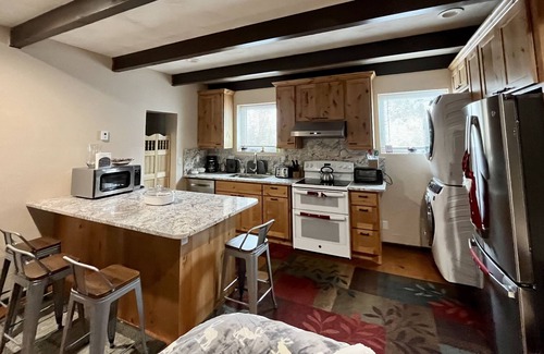 Chromo Cabin | Scenic Navajo River views at the River House Guest Wing of Sohum Mountain Ranch