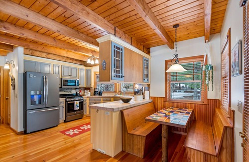Sagle House | Scenic retreat with wood stove, porch, & WiFi - near Pend Orielle Lake