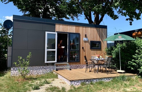 Beilngries Apartment | Schönes Tinyhaus mit Küche und Terrasse