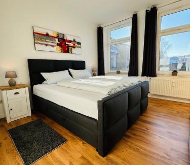 Schwerin Apartment | Schicke Wohnung im grünen Hinterhof