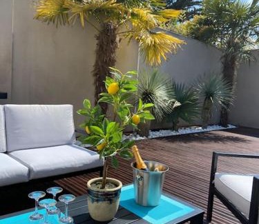 Perros-Guirec Villa | Scorfel Lodge, Villa Matisse, Spa & terrasse