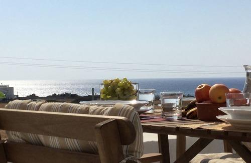 Lahania Villa | Sea Breeze Traditional Villa West: Great Aegean Sea View!