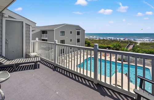 Cherry Grove Beach Condo | Sea Cloisters II Ocean Front Beach Retreat