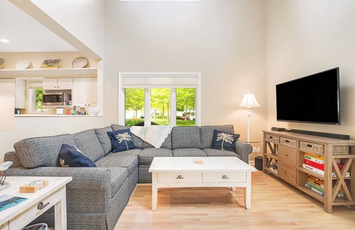 Bethany Beach House | Sea Colony Tennis townhouse with screened porch basketball, pool, & gym
