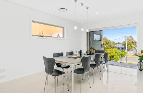 Culburra Beach House | Sea La Vie - Pet Friendly with Fireplace and Swimming Pool & Spa