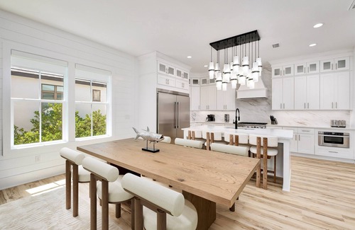 Avalon Beach Estates House | Sea La Vie: Private beach steps away, Golf cart, Heated pool & hot tub