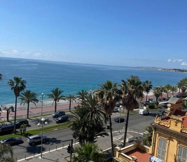 Les Baumettes Apartment | Sea View - Promenade des Anglais 1 Bdr