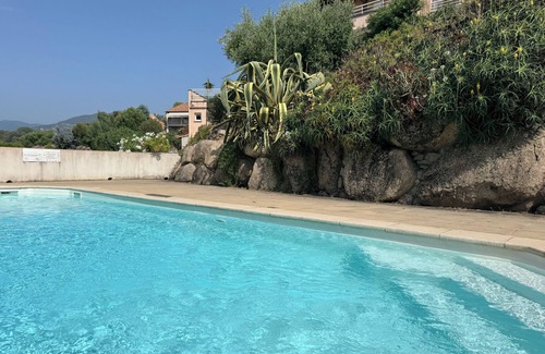 Propriano Apartment | Sea view, Propriano, beautiful Apartment T3 balcony, on the heights, spacious, quiet