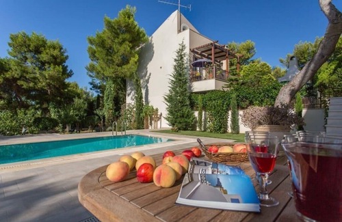 Markopoulo Mesogaias House | Sea View villa Athens . In the most beautiful area in Attica.