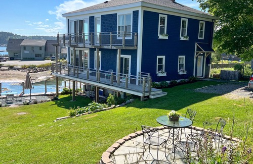 Stonington Condo | Seabreeze on the Harbor 1 - Stunning Island Retreat perched on Stonington Harbor