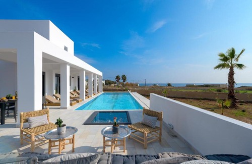 Lahania Villa | Seacarf Villa, 3 magnificent properties in Lachania beach, Bedrooms 12, Sleeps 27