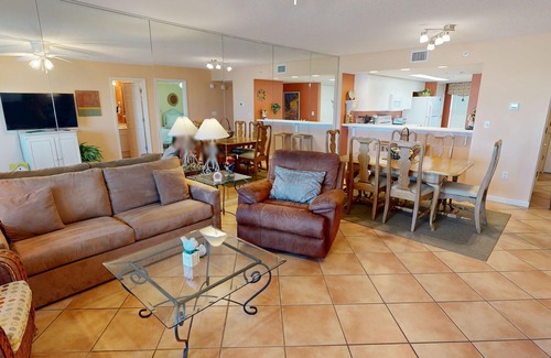 Fort Walton Beach Condo | Seacrest 605 is a 2 BR Gulf Front on Okaloosa Island by RedAwning