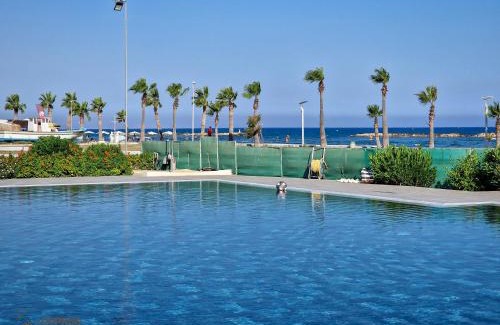 Oroklini Apartment | Seafront 2bd Duplex With Stunning Sea Views & Pool