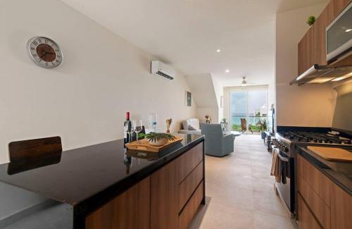 Akumal Apartment | Seahorse Private Rooftop Hot tub Ocean View Beach Access 11 Pools