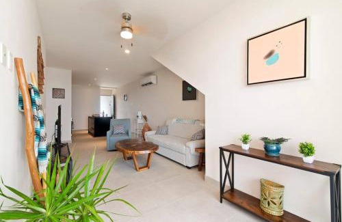 Akumal Apartment | Seahorse Private Rooftop Hot tub Ocean View Beach Access 11 Pools