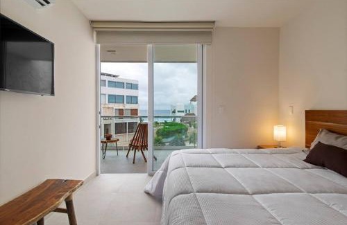 Akumal Apartment | Seahorse Private Rooftop Hot tub Ocean View Beach Access 11 Pools