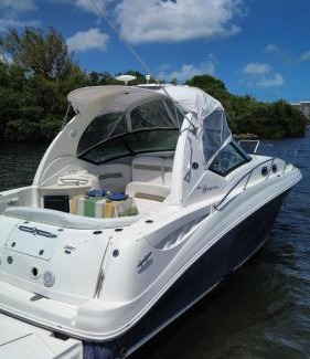 Northeast Coconut Grove Boat Rental | Searay 320
