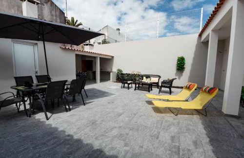 Capelas House | Seaside Azores Villa with natural pool, terrace & barbecue