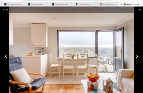 Mullion Cottage | Seaspray - Excellent sea views of Mullion Cove, escape, relax and enjoy!