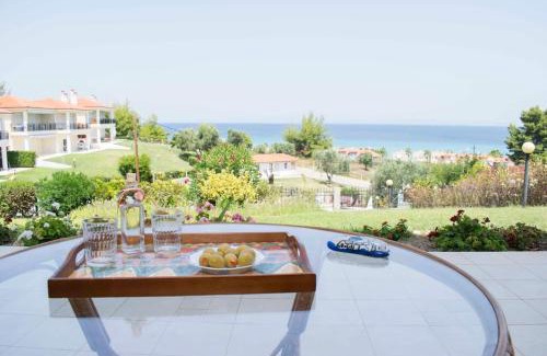 Pefkochori Villa | Seaview Villa with shared pool in Pefkochori