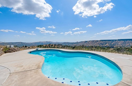 Clovis House | Secluded Beautiful Mountainside Getaway with a Pool & Views