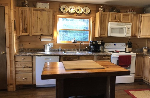 Robbinsville House | Secluded Cabin, Easy Access, Covered Parking, Small Creek, Whole-Home Backup PWR