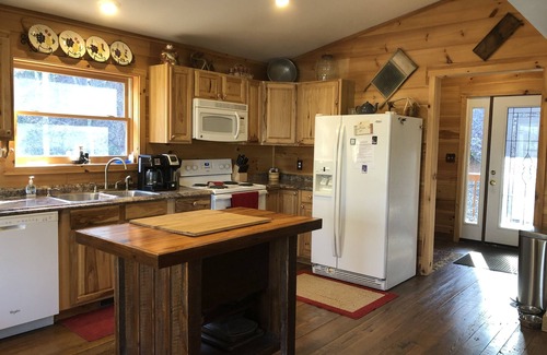 Robbinsville House | Secluded Cabin, Easy Access, Covered Parking, Small Creek, Whole-Home Backup PWR