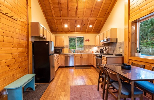 Roche Harbor House | Secluded Cabin on 2 Acres in Roche Harbor area, King bed, Fire pit, Bikes, Pets
