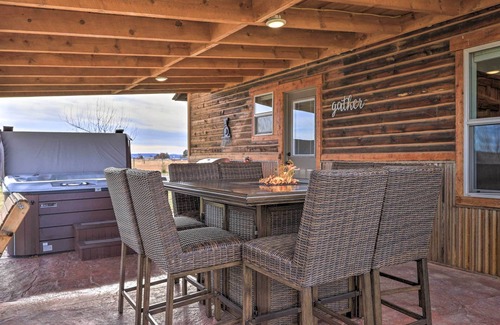 Durango Cottage | Secluded Cabin w/Hot Tub, Game Room & Views!