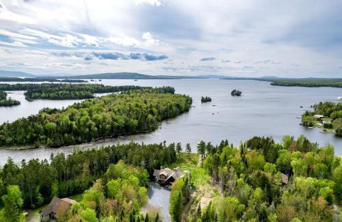 Greenville House | Secluded Cabin with Fireplace and Games in Lily Bay Township, Maine