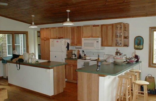 Covert Cottage | Secluded dunes home w/private Lake Mich beach + 150 acres of forest - dogs OK