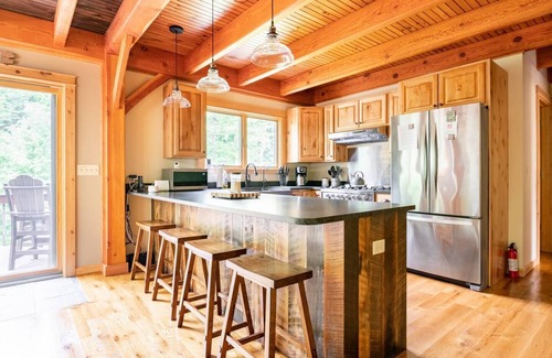 Frenchville Cabin | Secluded, fun, family-friendly, riverfront cabin surrounded by nature.