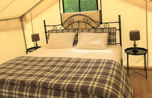 St. Charles Cottage | Secluded Glamping Tent at Glamping St. Louis