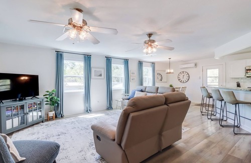 Pass Christian House | Secluded Home on Canal 1 Mile to Beach