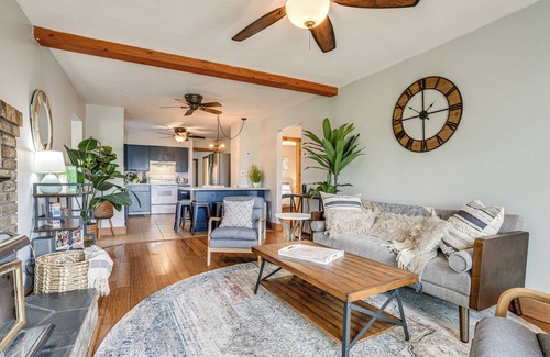 Delton House | Secluded Home w/Lake View in Delton!