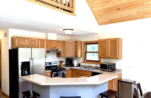 Nekoosa House | Secluded Lake Cabin, SAND VALLEY, Game Rm, HOT TUB