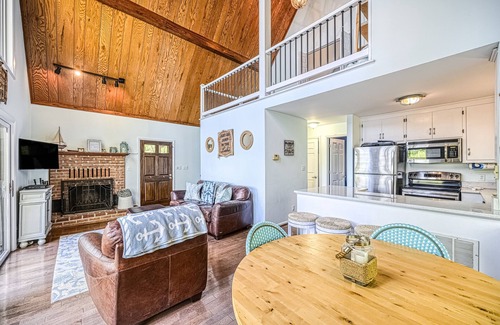 Bumpass House | Secluded lakefront home w/private beach, deck, gas grill, firepit, lake views