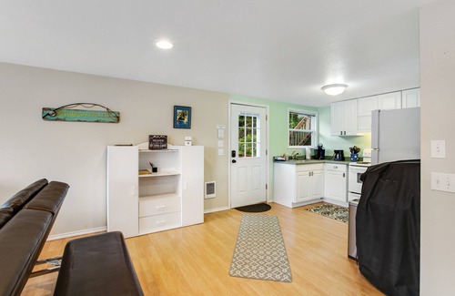 Port Angeles House | Secluded, lakefront getaway with deck - near sights & attractions
