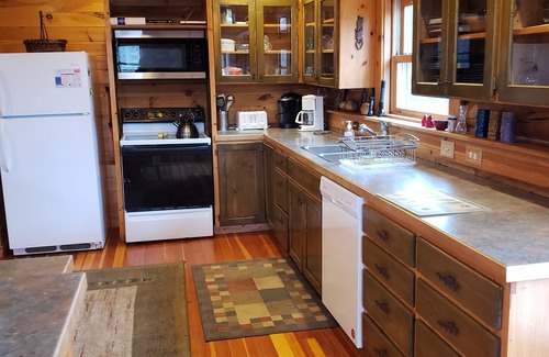 Hayward Cabin | Secluded Log Home in the NATIONAL FOREST. ATV TRAILS CROSS OUR PROPERTY