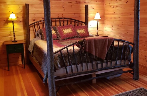 Hayward Cabin | Secluded Log Home in the NATIONAL FOREST. ATV TRAILS CROSS OUR PROPERTY
