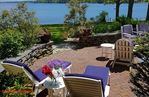 Hulls Cove House | Secluded luxury oceanfront home in Bar Harbor with views of Acadia National Park