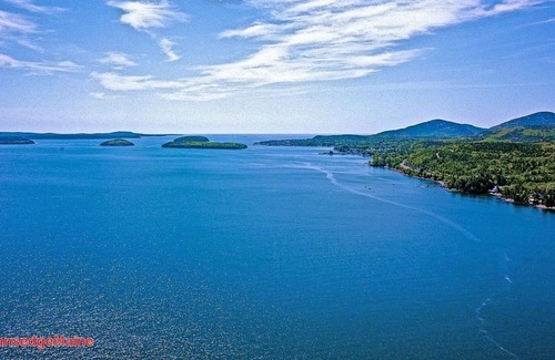 Hulls Cove House | Secluded luxury oceanfront home in Bar Harbor with views of Acadia National Park