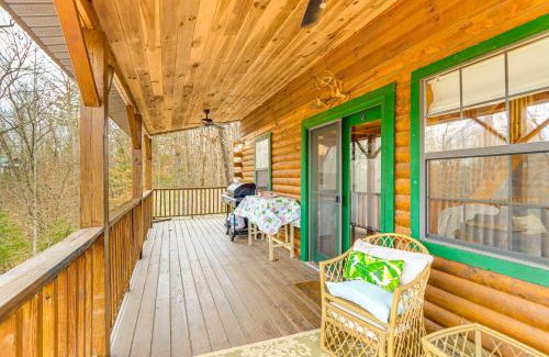 Murphy House | Secluded Mtn-View Cabin with Fireplaces in Murphy!