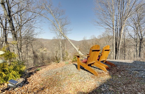 Mars Hill Cabin | Secluded Mtn-View Retreat in Mars Hill