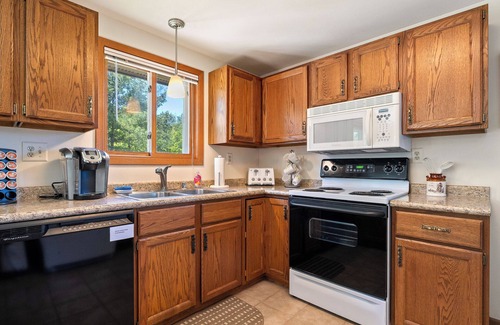 Ellison Bay House | Secluded Northern Door home w/Trails, Fire Pit, near The Clearing Folk School