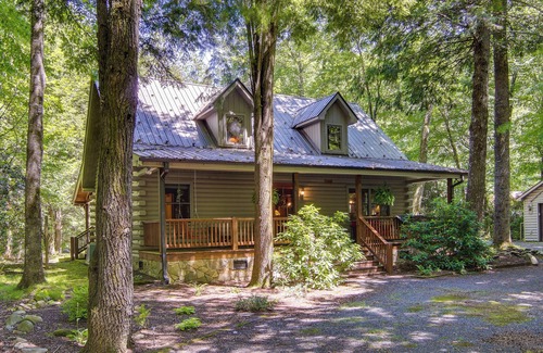 Burnsville Cottage | Secluded & Rustic Cabin on South Toe River!