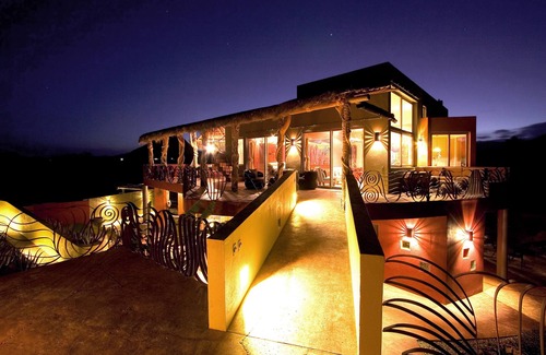 Cabo Pulmo House | Second floor with panoramic view of the sea